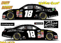 SCF1473-C #18 Kyle Busch 2010 Z-Line Nationwide Camry