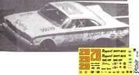 SCF1490-C #28 Fred Lorenzen '60 Ruperts Seat Belt Ford