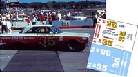 SCF1539-C #35 Bobby Isaac 1965 Dodge