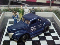 1548SC RTR #56 Gary Lewallen Restored Car "Legendary Flathead Fords 1:64 scale slot car
