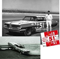 SCF1570-C #51 Bob Cooper 1962 Pontiac