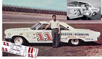 SCF1585-C #11 Ned Jarrett Burton & Robinson 63 Ford