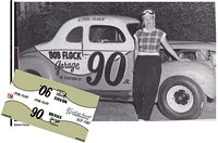 SCF1587 #90 Ethel Flock 40 Ford Coupe