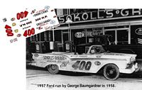 SCF1592 #400 Geo Baumgardner 57 Ford Convertible