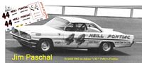 SCF1609-C #44 Jim Paschal Bristol 1961 in Julian "J.H." Petty's Pontiac