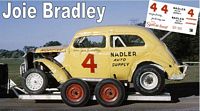 SCF1613 #4 Joie Bradley 37 Ford sedan
