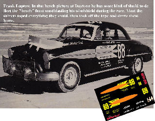 SCF1639-C #88 Frank Luptow Bardahl Oldsmobile BEACH RACER