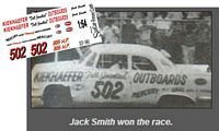 SCF1661 #502 Jack Smith 56 Chrysler Mercury Outboard race car