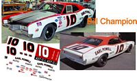 SCF1676-C #10 Bill Champion Earl Powell Auto Parts Mercury
