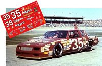 SCF1681 #35 Benny Parsons T.G. Sheppard Folgers (Red) '87 Chevy