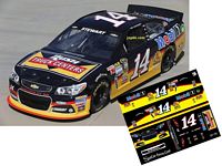 SCF1724 #14 Tony Stewart Mobil 1 Rush Truck Center Chevy