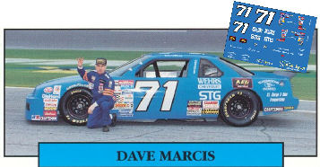 SCF1730 #71 Dave Marcis 72 Wehr Chevy/AEL Rental Chevrolet