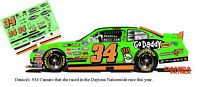 OVR-1737 #34 Danica Patrick's Nationwide 2013 Go Daddy Camaro she raced at this years Daytona race