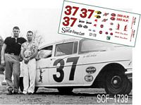 SCF1739 #37 Tiny Lund 55 Pontiac