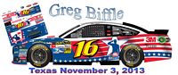 SCF1756 #16 Greg Biffle Hire Our Heroes 2013 Ford