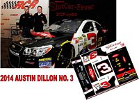 SCF1786 #3 Austin Dillon 2014 Dow Chevy