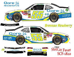 SCF1820 #55 Brennan Newberry will drive the No. 55 Qore 24 Chevrolet at Watkins Glen 2014