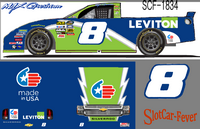 SCF1834 #8 Max Gresham Leviton, Made In The USA Chevy Silverado