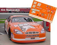 SCF1838-C #80 Kirk Shelmerdine Hooters Ford Taurus