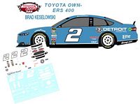 SCF1849-C #2 Brad Keselowski 2014 Detroit Genuine Parts Ford Fusion