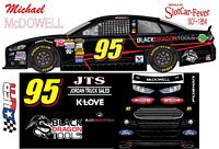 SCF1854 #95 Michael McDowell Black Dragon Tool 2014 Ford