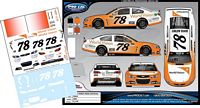 SCF1886 #78 Martin Truex Jr. World Vision Chevy ran at the August Atlanta race