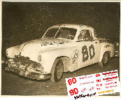 SCF1907 #80 Jimmy Lewallen driving Fred Harbs 52 Plymouth