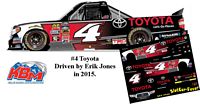 SCF1946 #4 Erik Jones driving the KBR 2015 Toyota truck