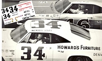 SCF1947 #34 Wendell Scott 1965 Howard Furniture Co Chevy