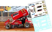 1RC-006-C #77 Arron Ott  Al Hamilton sprint car at Williams Grove