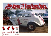 SCF2062 #1 Otto Harwi 37 Ford Hump Back
