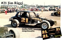 SCF2110 #21 Jim Riggi  modified coupe