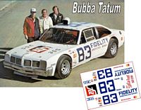 SCF2191 #83 Bubba Tatum Fidelity American Bank 1979 Pontiac Ventura