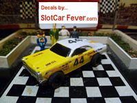 2192SC #44 Larry Hess Queen City Rambler 1:64 scale slot car