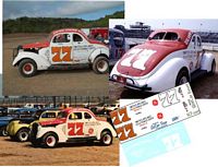 SCF2207-C #77 Willie Brymesser modified coupe