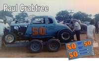 SCF2264 #50 Paul Crabtree modified coupe