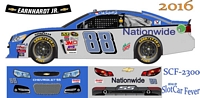 SCF2300 #88 Dale Earnhardt Jr. 2016 Nationwide Chevy