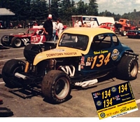 SCF2380 #134 Roland Lapierre modified 40 Ford coupe