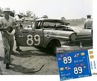 SCF2503 #89 Joe Caspolich 1957 Ford at the Southern 500 at Darlington Raceway
