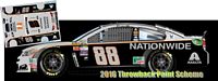 SCF2599 #88 Dale Earnhardt Jr 2016 Throwback Chevy