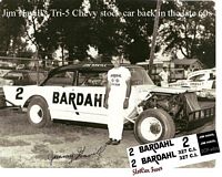 SCF2673 #2 Jim Havill's Tri-5 Chevy stock car back in the late 60s