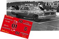 SCF2674 #01 Paul Goldsmith - Atlanta NASCAR 1963