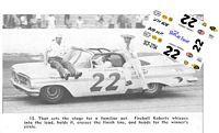 SCF2754 #22 Fireball Roberts 1959 Chevy Convertible