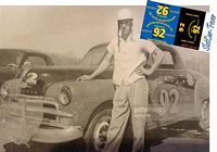 SCF2772-C #92 Herb Thomas Plymouth coupe