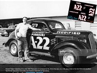 SCF2787 #A-22 Leon 'Habe' Haberling 1937 Plymouth modified