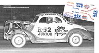 SCF2804 #R-52 Ray Anderson - Arlington Speedway 1950s