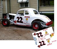 OVR-2835 #22 DRIVER UNKNOWN modified coupe