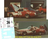 SCF2860-C #36 H.P. Bailey 1977 Pontiac Can Am  from 1979