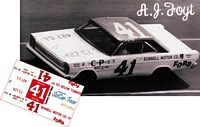 SCF2873-C #41 A.J. Foyt 1965 Ford