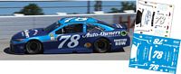 SCF2898-C #78 Martin Truex Jr. retro look at Darlington 2016.